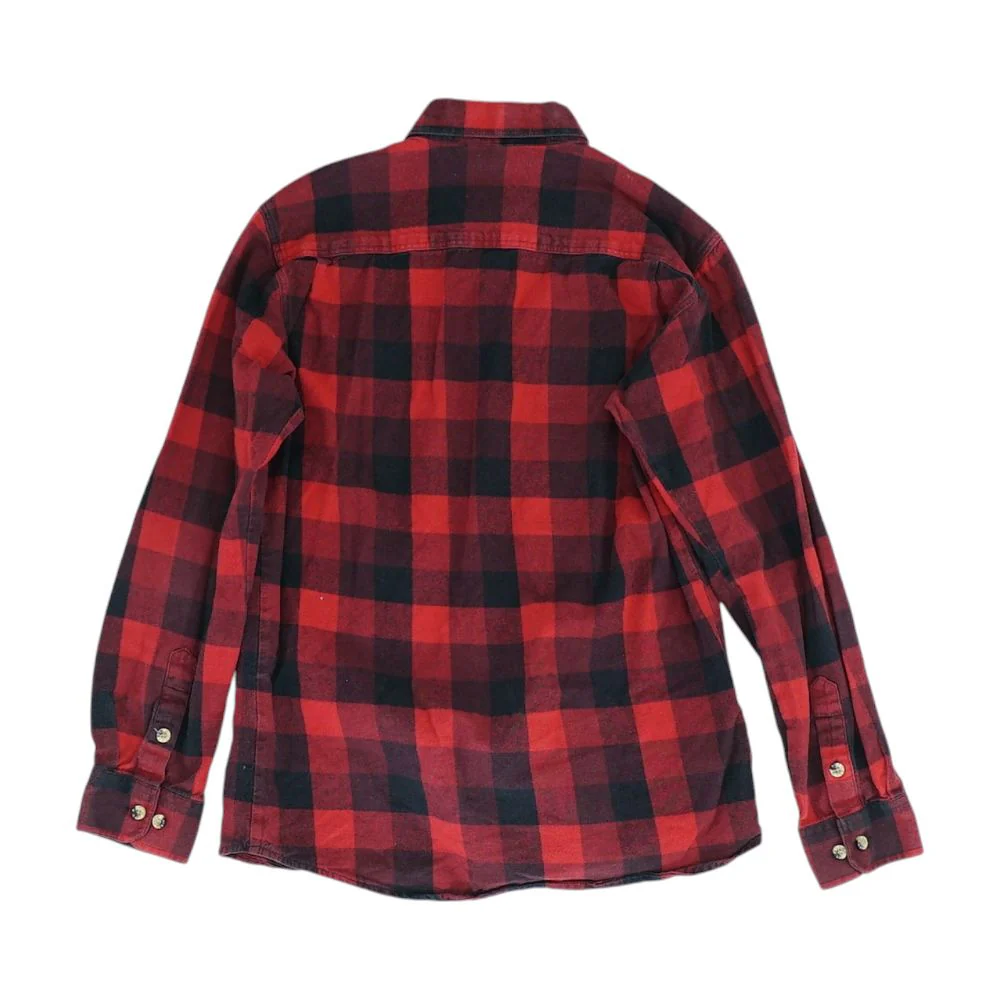 Red Check Flannel Button Down - Image 2