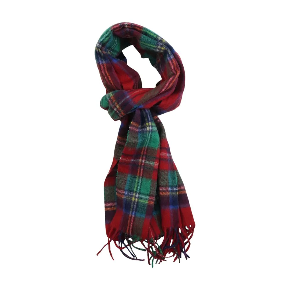 Red Plaid Scarf