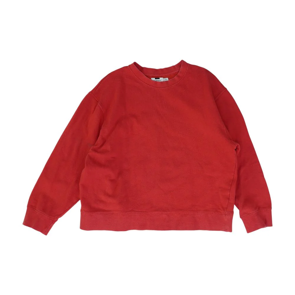 Red Sweatshirt Pullover