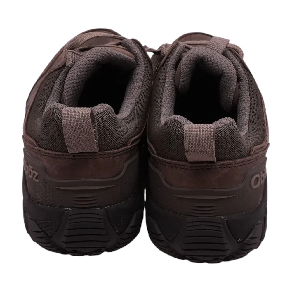 Sawtooth Brown Leather Low Top Athletic Shoes - Image 2
