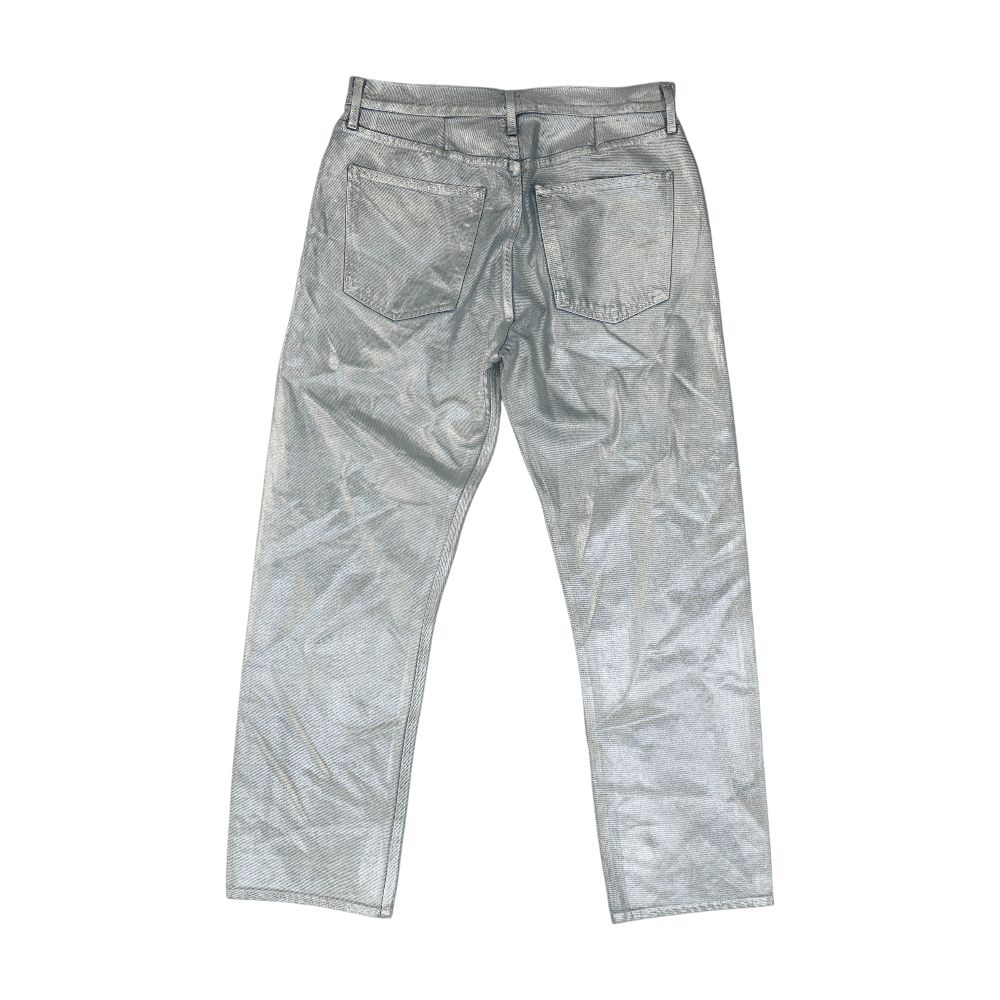 Silver High Rise Jeans - Image 2