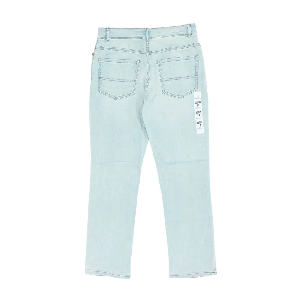 Solid Straight Jeans - Image 2
