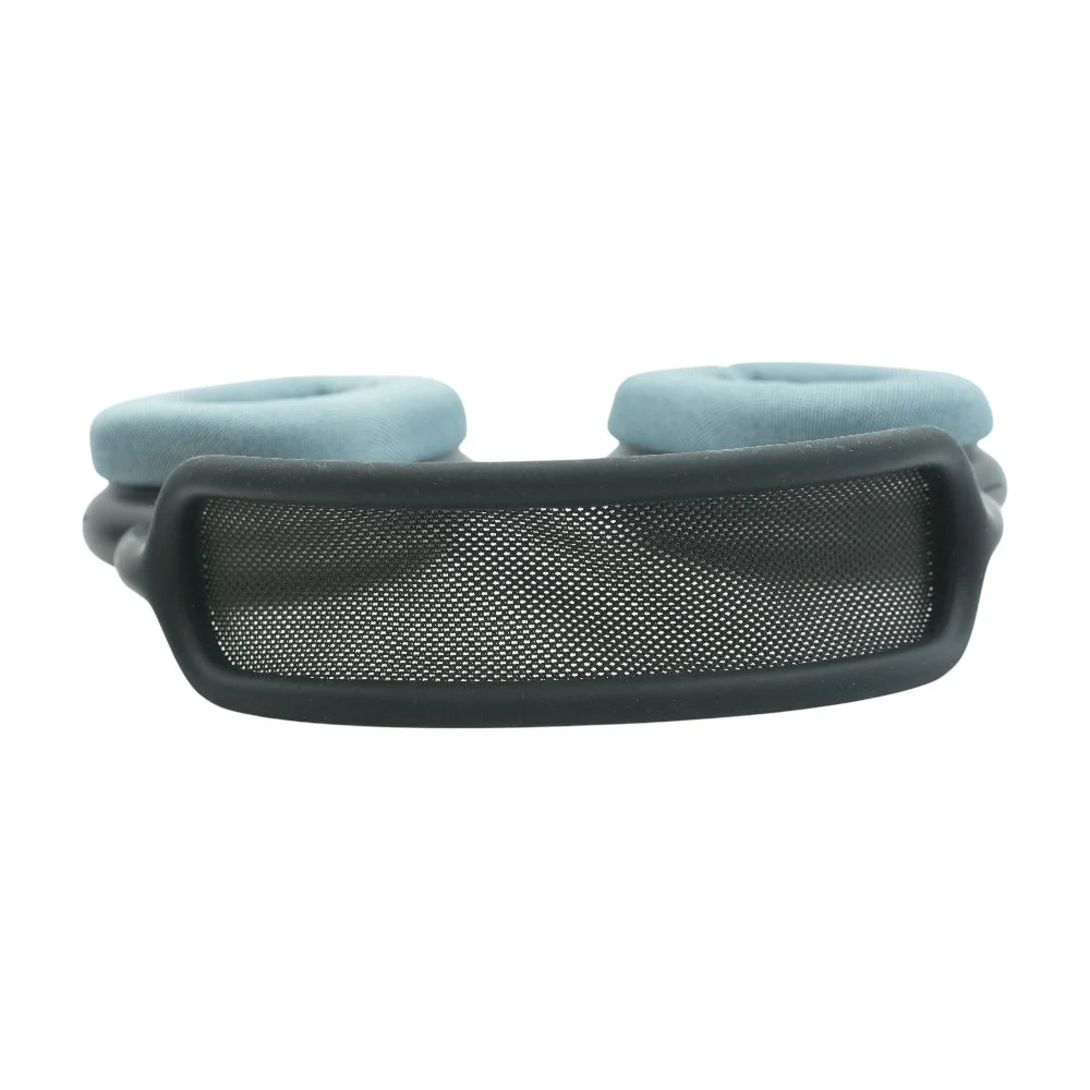 Space Gray AirPods Max (Lightning) with Blue Earpads - Image 6