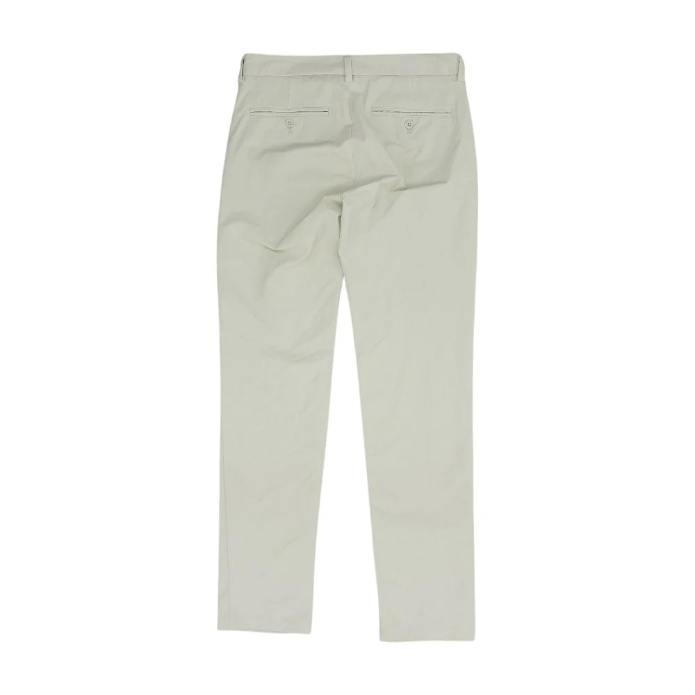Tan Solid Chino Pants - Image 2