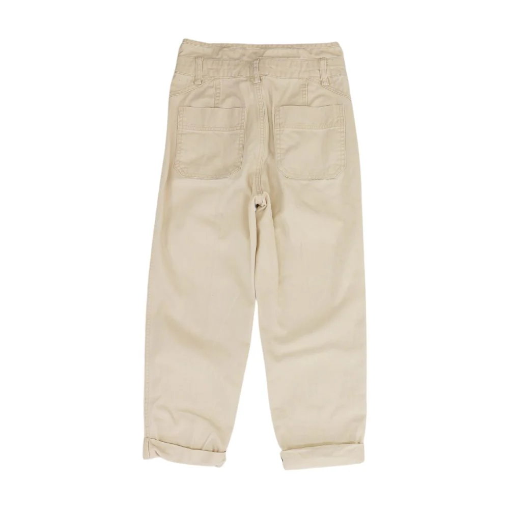 Tan Solid Regular Jeans - Image 2