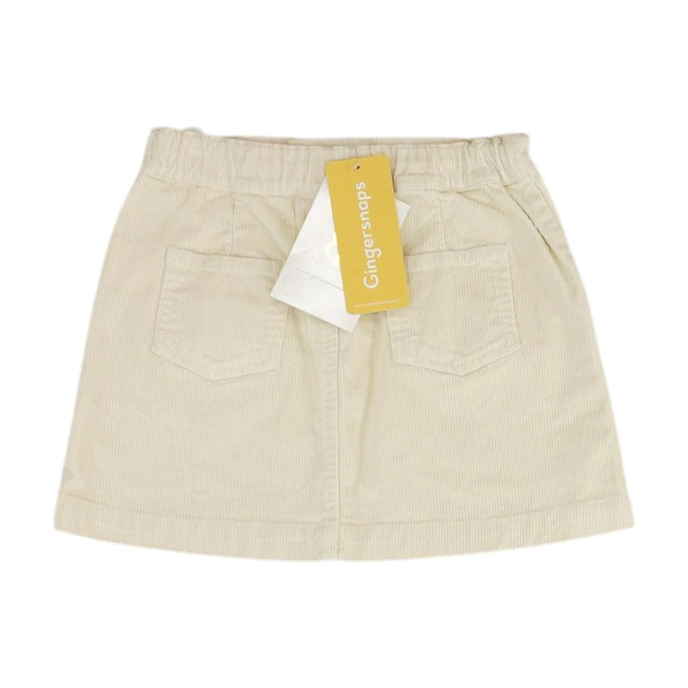 Tan Solid Skirt - Image 2