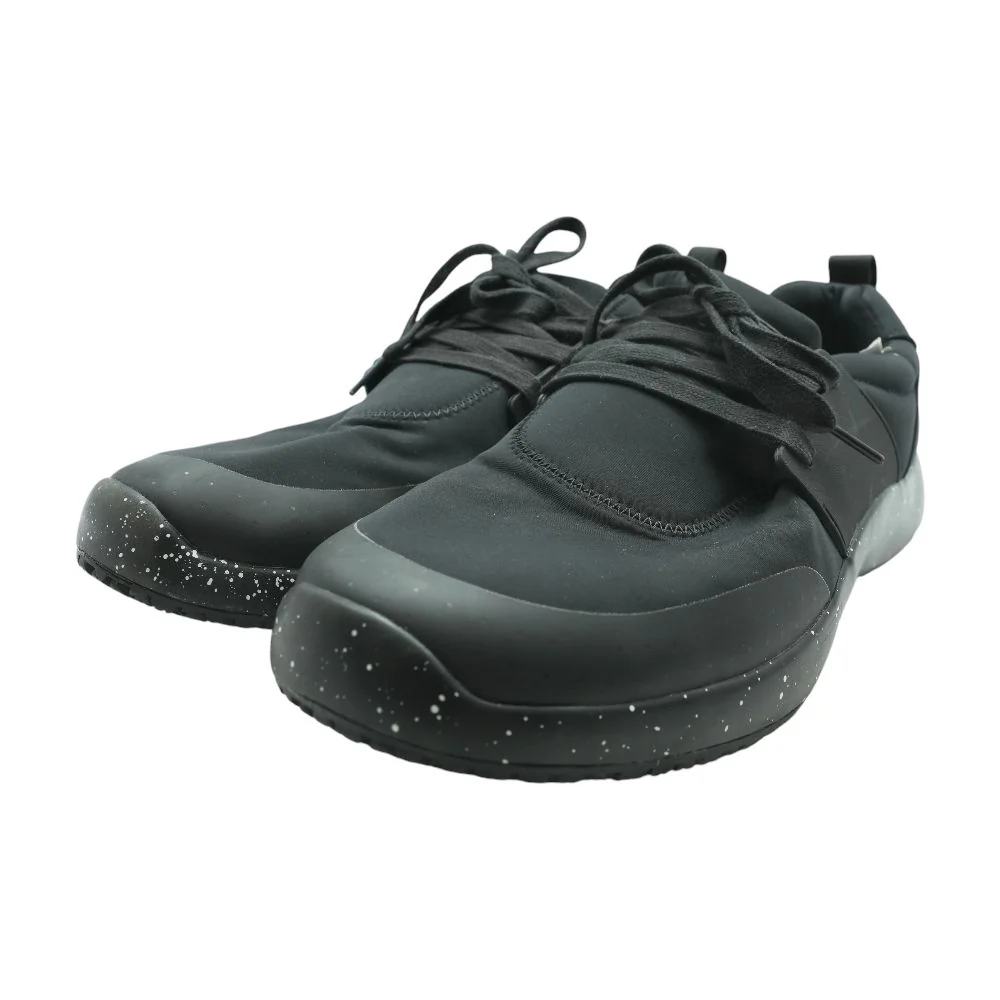 Techtm Black Low Top Athletic Shoes