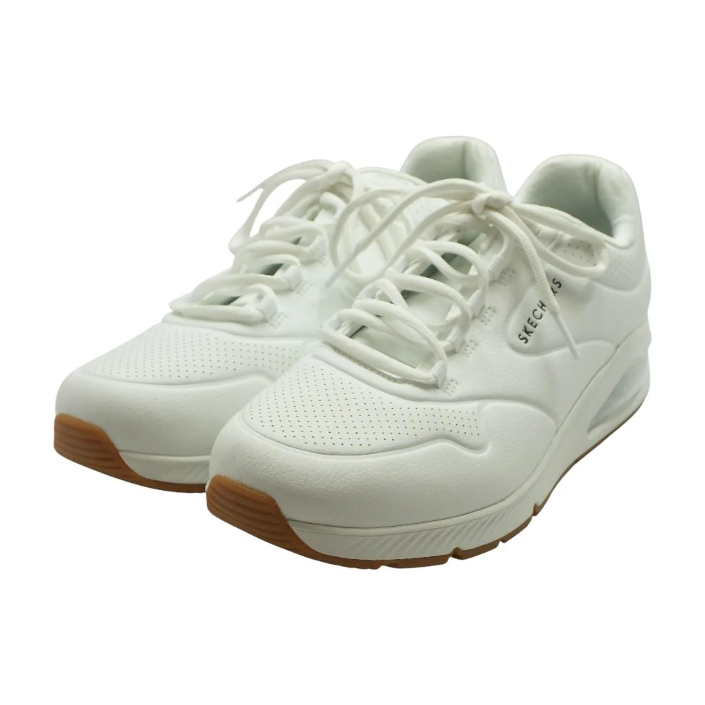 Uno 2 White Low Top Athletic Shoes