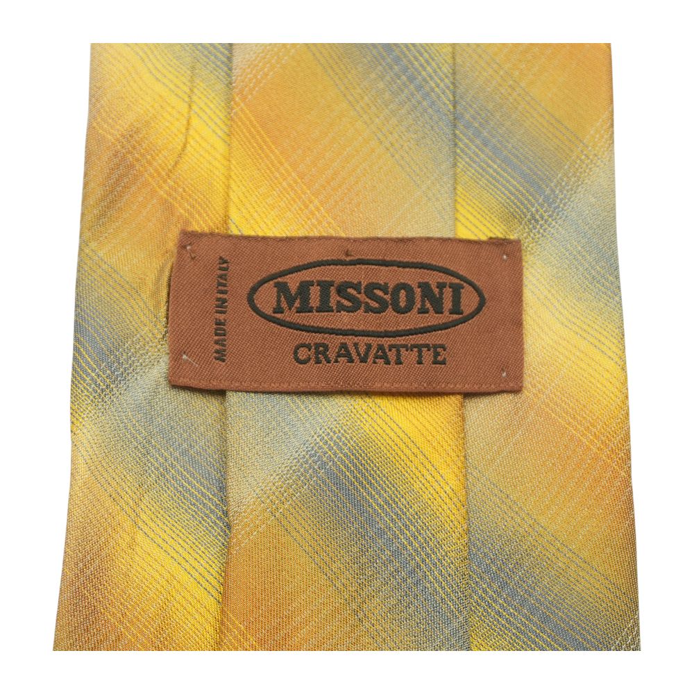 Vintage Yellow Cravatte Tie - Image 4