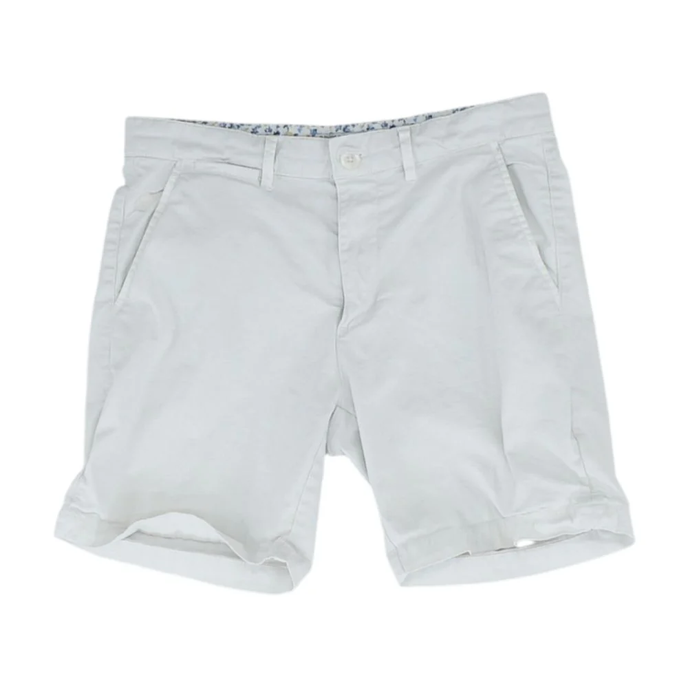 White Chino Shorts