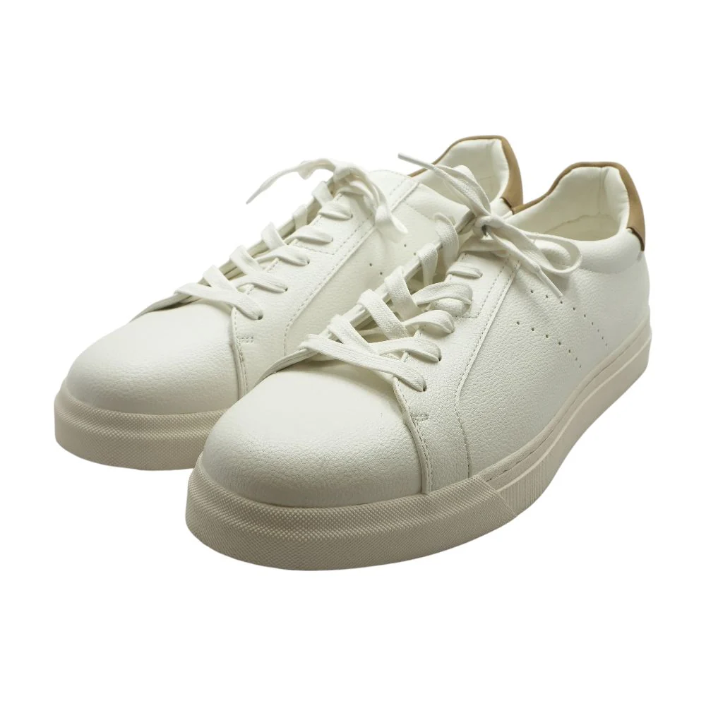 White Lace Up Casual Shoes