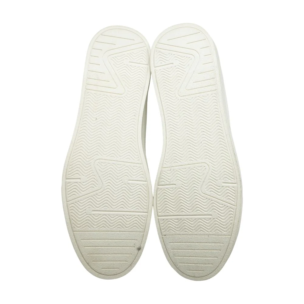White Lace Up Casual Shoes - Image 3