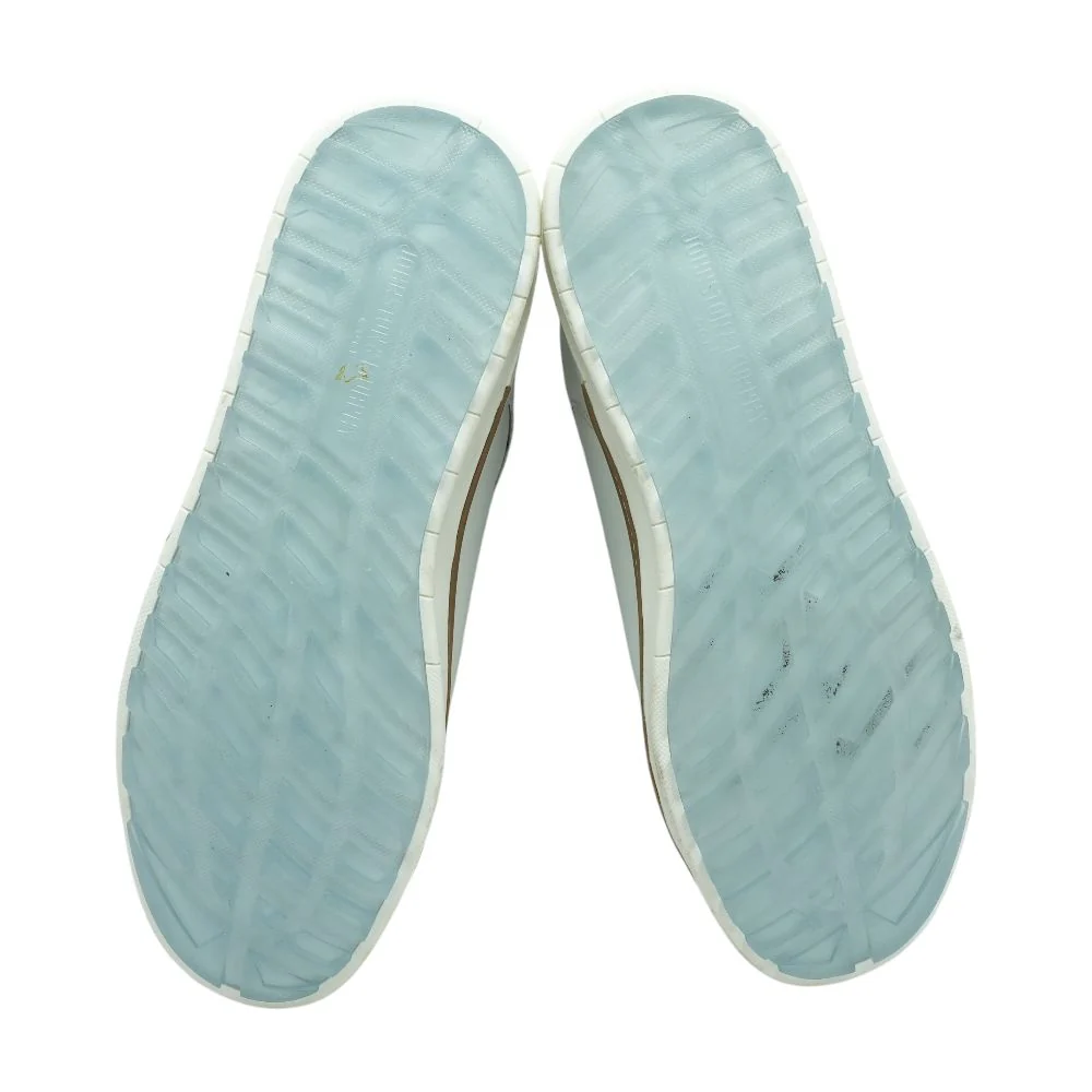 White Lace Up Casual Shoes - Image 3