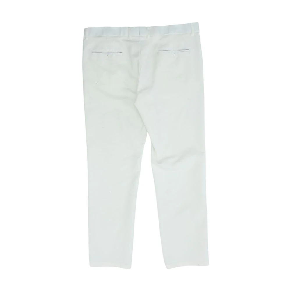 White Solid Chino Pants - Image 2
