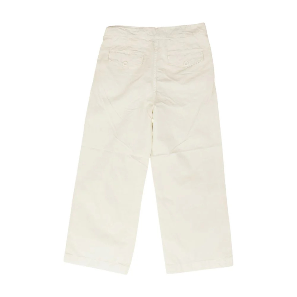 White Solid Pants - Image 2