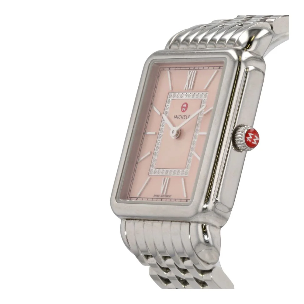 Women's Deco II Diamond Dial Stainless Steel Watch - Image 2