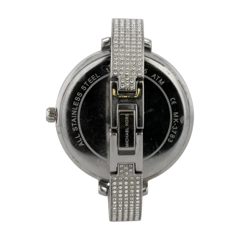Women's Jaryn Silver Tone Crystal Stainless Steel Watch - Image 4