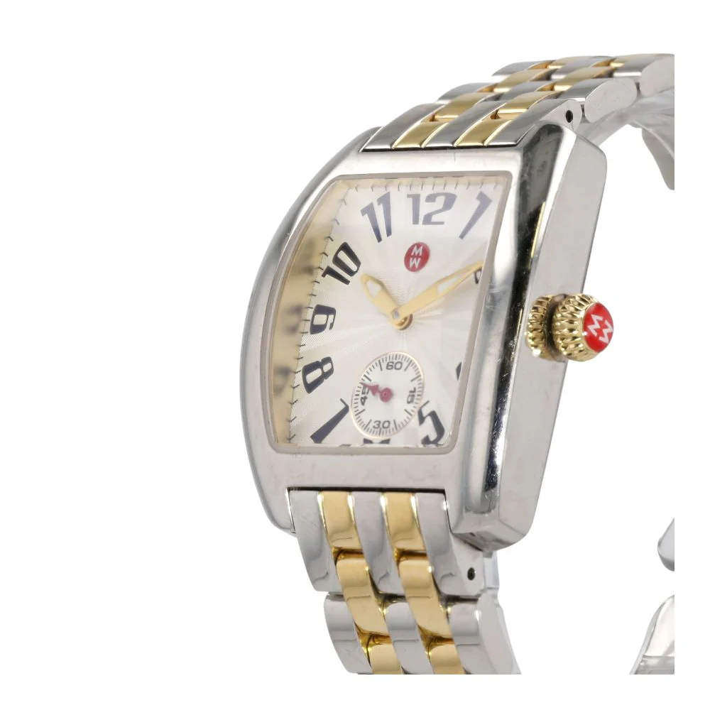 Women's Two Tone 18K Gold Plated Urban Stainless Steel Watch - Image 2