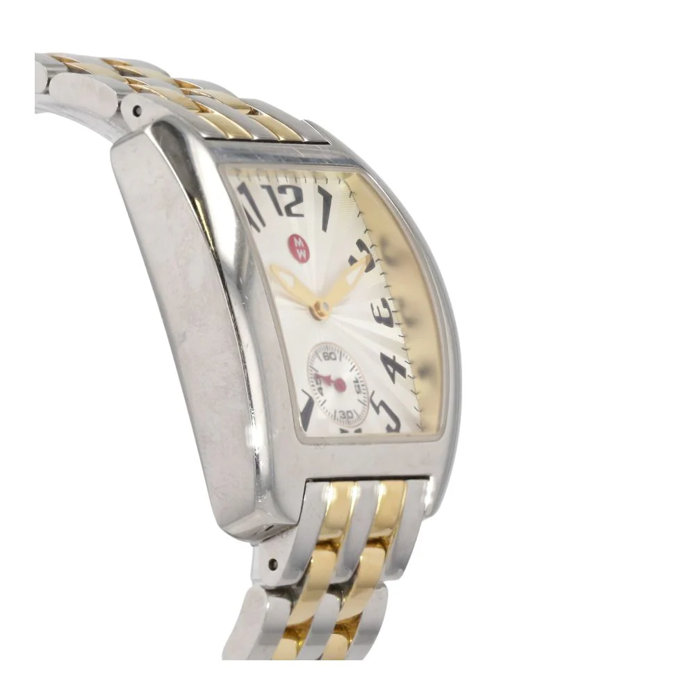 Women's Two Tone 18K Gold Plated Urban Stainless Steel Watch - Image 3