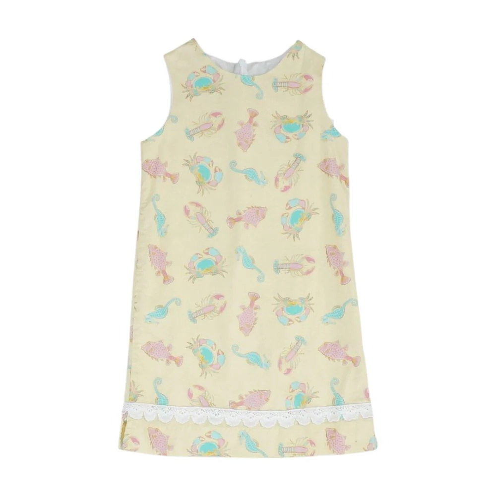 Yellow Animal Dress